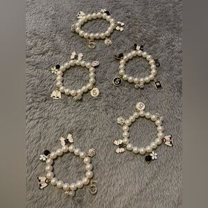 Affordable_Fashion_Jewelry Pearl Charm Bracelets.